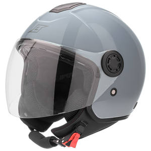 Befast Elysium Casco Jet CE visera fluorescente doble gris M - Product Image 4