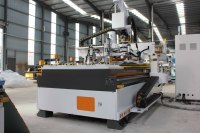 Router CNC de Anidamiento JINAN M-SHINE 4*8ft 1328 ATC con Cambio Automático de Herramienta, Motor de Husillo Único para Fabricación de Muebles y Gabinetes