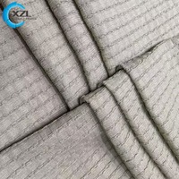 Tissu en maille warp jacquard ondulé respirant en 95 % polyester et 5 % élasthanne pour maillots de bain et robes pour femmes - Vente en gros