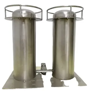 Réservoir de stockage d'eau en acier inoxydable 50 m3 réservoirs extérieurs pour usine de boissons au lait