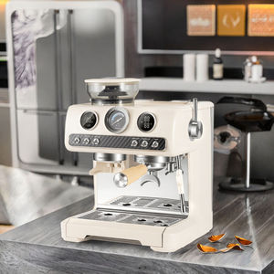 Máquina de Espresso Semiautomática Programable de 2200W, Acero Inoxidable, Ajuste de Temperatura, Filtro Móvil, Frío/Caliente, 20 Bares - Product Image 1