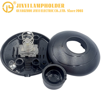 Interrupteur à bouton-poussoir électrique en plastique / Pédale électrique pour lampe sur pied 250V 1NO1NC 2A avec câble de branchement CA