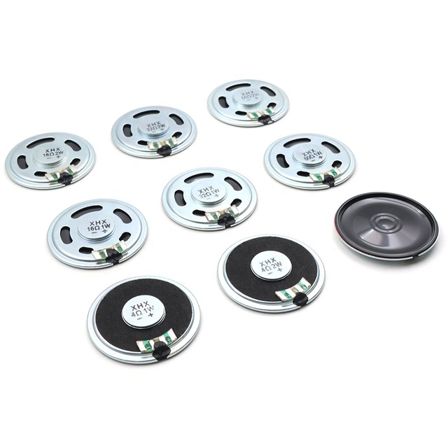 Round 45MM 4/16/32/50Ohm 1W Magnetic Thin Micro Speaker 45*5.3MM 4 16 32 50 Ohm 1 Watt Loudspeaker Mini Horn Audio for Toy