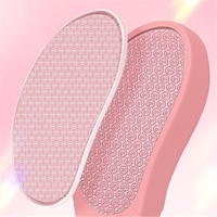 Outil de pédicure pour éliminer les peaux mortes et les callosités des talons des femmes, avec brosse abrasive à grain fin, lime à pieds en verre nano pour usage domestique