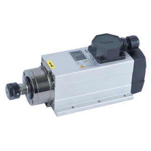 HQD มอเตอร์ GDF46-18Z 1.5 18000รอบต่อนาที ER20แกนหมุนระบายความร้อนด้วยลม1.5KW ทรงสี่เหลี่ยม - Product Image 4