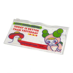Custom Clear Pvc Clothing T Shirt Packaging <b>Bag</b> With Button Transparent Pvc Soft <b>Plastic</b> <b>Bag</b> - Product Image 4