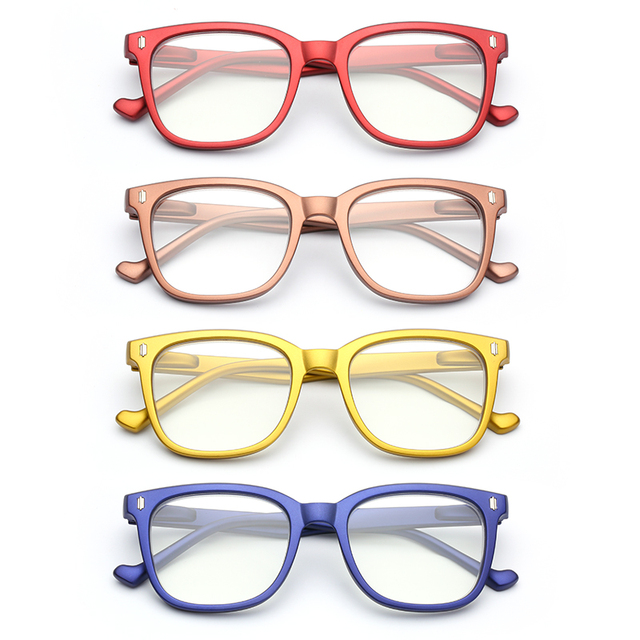 Wholesale Vintage Square Slim Frame Optical Spectacles Retro High Definition Vision Eyewear for Men Women Trendy Reading Glasses