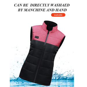 Veste chauffante électrique lavable pour hommes et femmes, rechargeable, 21 zones chauffantes, combinaison <span class=keywords><strong>de</strong></span> <span class=keywords><strong>ski</strong></span> chauffante, veste chauffante d'hiver, vêtements d'extérieur à fermeture éclair - Product Image 2