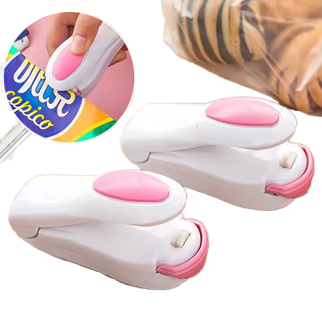 Hot Selling Mini Heat Sealing Machines Popular Portable Manual Vacuum Food Sealers Handheld Household Application