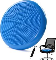 Coussinets d'équilibre de disque d'équilibre de coussin d'oscillation de Massage de Yoga de stabilité gonflable durable pour l'exercice d'entraînement de noyau
