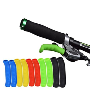 Manchons de protection en caoutchouc silicone pour leviers de frein de vélo, protège-poignées pour VTT - Product Image 1