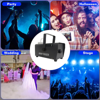 400W RGB coloré LED Machine à fumée équipement de brouillard télécommande scène DJ Disco boîte de nuit lumières de Projection