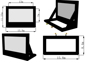 Écran de cinéma gonflable d'extérieur pour événements de cinéma en plein air et soirées cinéma en plein air - Product Image 2