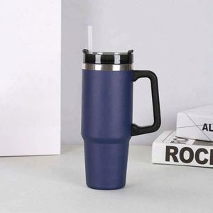 Stainless Steel Adults' Cup <b>With</b> 30Oz Thermal Insulation and Modern Design <b>Straw</b> - Product Image 5