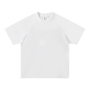 Mode T Shirt Blanc Coton Uni Personnalisé Tee Designs Sublimation Femmes et Hommes Tees Surdimensionné Lâche T Shirt - Product Image 6