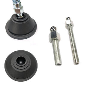 כפות רגליים כבדות מאוד מתכווננות נגד החלקה עבור עומס כבד m12 גי דלוקס נירוסטה קבוע m8 m10 מתכווננת מתכווננת - Product Image 3