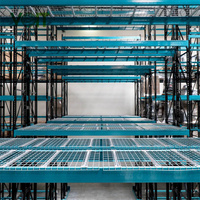 Palette en treillis métallique durable et personnalisée pour le stockage en entrepôt, vente en gros industrielle
