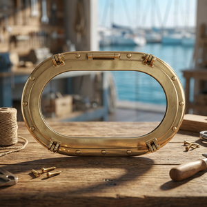 Porthole <b>Mirror</b> Vintage Nautical Marine Wall <b>Mirror</b> Decorative Maritime Ship Style <b>Mirror</b> for <b>Bathroom</b> Living Room Bedroom - Product Image 1