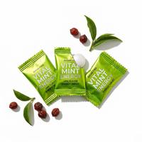 Bonbons comprimés sans sucre au Xylitol, saveur fruitée vitaminée, en forme de cœur, plaqués, personnalisables OEM, marque privée, vente en gros