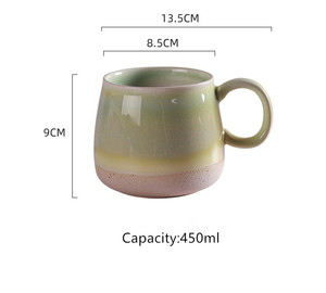 Nuovo commercio all'ingrosso lavastoviglie e forno a microonde in ceramica ceramica tazza tazza di tè con manico per l'ufficio e la casa - Product Image 2