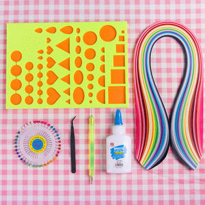 Kit <span class=keywords><strong>de</strong></span> <span class=keywords><strong>quilling</strong></span> pour débutants, matériel d'art pour enfants, loisirs créatifs, origami, dessin au trait et autres arts - Product Image 1