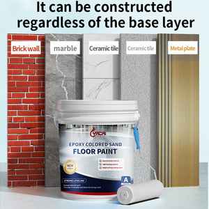 Peinture époxy pour sols en béton, à séchage rapide, haute adhérence, durable, pour garage, terrasse, balcon, vente en gros d'usine - Product Image 5