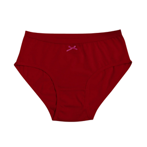 Sous-vêtements pour femmes, string taille mi-haute, tricoté, respirant, coton pur de qualité supérieure, écologique - Product Image 6