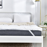 Voyage mousse à mémoire 30% duvet de canard plume surmatelas imperméable pliable hôtel matelas hybride Pad