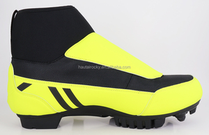 Chaussures de vélo de montagne VTT, semelle en caoutchouc durable, coupe haute, logo OEM personnalisé, vente en gros, entraînement sportif, extérieur - Product Image 2