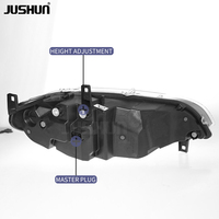 Projecteur LED JUSHUN pour BMW X6 E71 08-14, luminosité des phares augmentée de 200%, éclairage automobile