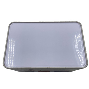 Caja de Metal Rectangular Personalizada con Tapa Abatible para Guardar Pañuelos, Ideal para Regalos y Manualidades, Reciclable - Product Image 2