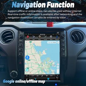 Écran Android Tesla 13 pouces 2din pour Toyota Tundra 2014-2021, GPS, Carplay, lecteur multimédia vidéo, autoradio, système de navigation, unité principale - Product Image 4