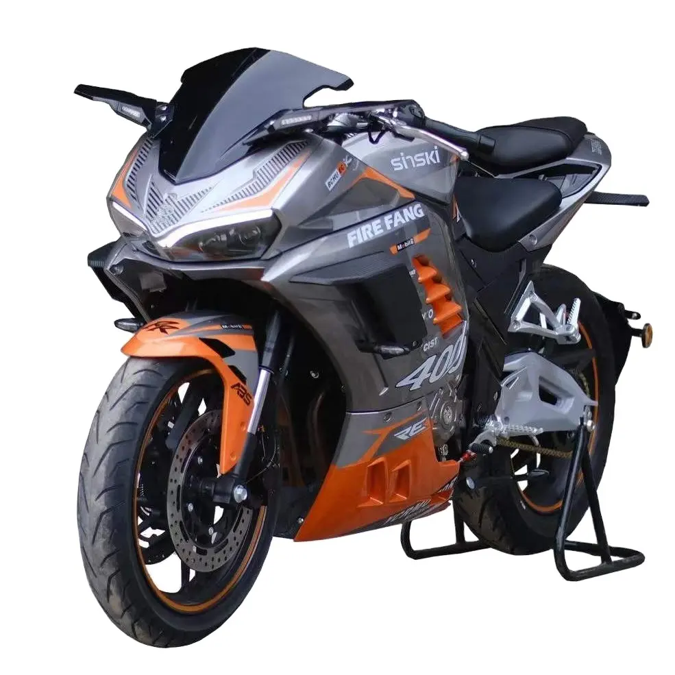 Innovatieve Waterkoeling Dubbele Cilinder Motor Euro 5 200 Cc 250 Cc 400 Cc Efi Abs Gas Off Road Motor Race Motorfietsen