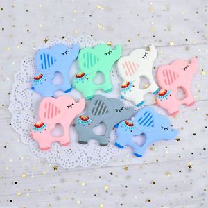 Anneau de dentition girafe en silicone de qualité alimentaire sans BPA, jouet souple unisexe, accessoire de chaîne de sucette, cadeau de soin pour nouveau-né et de puériculture - Product Image 4