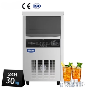 Máquina para Hacer Cubitos <span class=keywords><strong>de</strong></span> Hielo <span class=keywords><strong>de</strong></span> Acero Inoxidable, 30kg, 36kg, 38kg, 40kg, 80kg/h, Máquina <span class=keywords><strong>de</strong></span> Hielo OEM para Bares y Cafeterías - Product Image 1