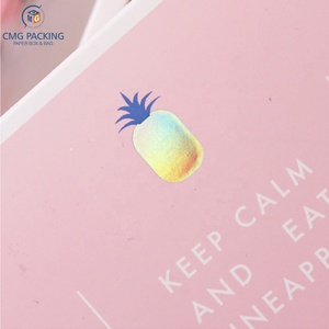 Bánh Dứa Màu Hồng Hộp Quà Tặng Giấy Kraft Bánh Quy Kẹo Gói Quà Tặng Túi Giấy Tiệc Cưới Ủng Hộ Kẹo Sô Cô La Hộp Đóng Gói - Product Image 2