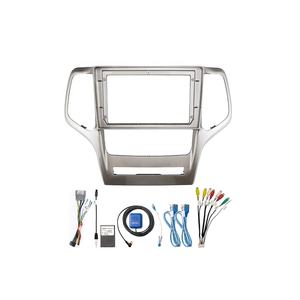 Marco de salpicadero de Radio de coche Meihua para Jeep <span class=keywords><strong>Grand</strong></span> <span class=keywords><strong>Cherokee</strong></span> 2008-2013 que incluye arnés de cable de cableado - Product Image 1