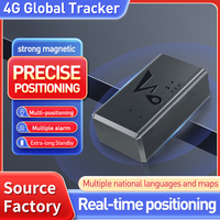 Dispositif de localisation magnétique sans fil GPS 4G en plastique, sans câblage, positionneur portable, traceur GPS, carte SIM, gestion de flotte, location de voitures