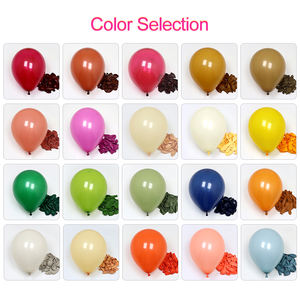 Fábrica de Globos de Hebei, Venta al por Mayor de Globos Retro Multicolores de 5/10/12/18 Pulgadas, Color Mate, Decoración para Fiestas, Globos de Látex - Product Image 5