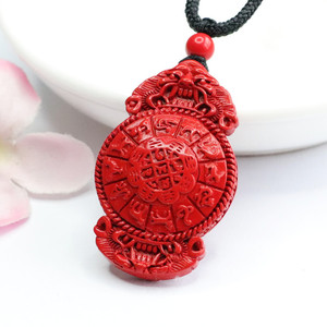 Ciondolo Talismano Protettivo Sabbia Rossa 2026 Collana Anno di Nascita Trasmissione in Diretta in Nome di S2051312 - Product Image 1