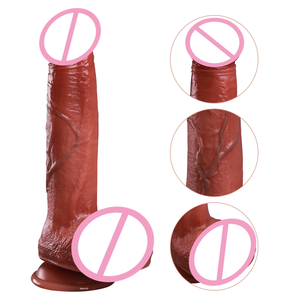 Prezzo di fabbrica grande Dildo di spinta con telecomando morbido gallo Sex Toy per donne vibranti dispositivo di masturbazione - Product Image 6