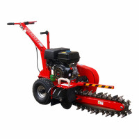 جبابرة خندق ماكينة حفار 15Hp 600 مللي متر خندق عمق