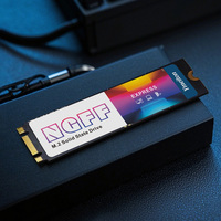 Ymeiton M.2 NGFF 2280 SSD NGFF haute vitesse 120/128/240/256G pour ordinateur de bureau et portable, reconditionné, compatible OEM, coloré