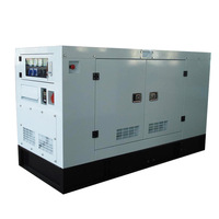 Groupe électrogène diesel silencieux de marque Ricardo 80KW 100kVA option dynamo insonorisée triphasée ATS vente directe d'usine