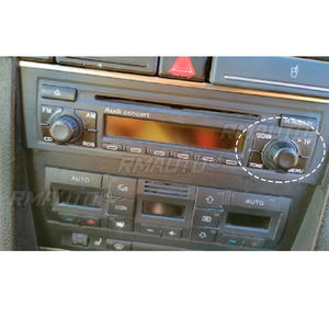 Pegatinas Decorativas para Reparar Botones Desgastados de Radio Estéreo para Audi A4 B6 B7/ A6/ A2 y A3 8L/P, Decoración para Automóviles, Estilo de Coche - Product Image 6