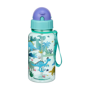 SilverJet Children's <b>Plastic</b> Water Bottle <b>Straw</b> Type 500Ml Cute Design For School Outdoor Use - Product Image 3