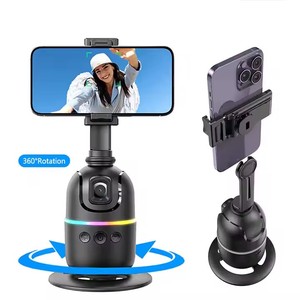 ตัวกันสั่นแบบใหม่ รุ่นฮิต ยืดหยุ่นได้ 360 องศา ติดตามการเคลื่อนไหวด้วย AI ติดตามใบหน้าอัตโนมัติ ที่ยึดโทรศัพท์ ตัวติดตามอัจฉริยะ AI - Product Image 1