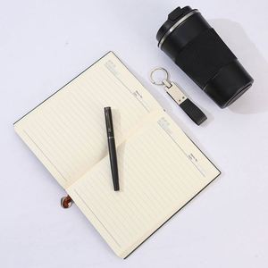 Set de Regalo Ejecutivo Personalizado: Libreta de Cuero PU, Llavero con Impresión Digital y Taza de Café - Regalos Corporativos Premium para Diversos - Product Image 4