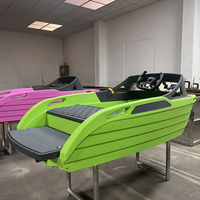 Mini ski électrique de moteur de canot de sauvetage de bateau de karting 10KW pour des parcs