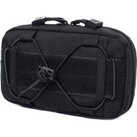 Pochette tactique Molle horizontale compacte 1000D pour outils EDC